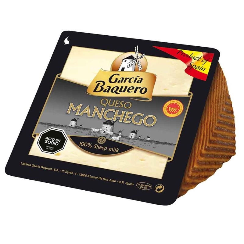 Queso Manchego Trozo 150 g García Baquero