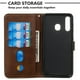thumbnail image 4 of Funda con Cremallera para Samsung Galaxy A20/A30, Carcasa Cartera de Cuero PU con Soporte y Tarjetero, 4 of 6