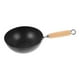 thumbnail image 3 of Sarten Wok Antiadherente 26cm Negro Con Mango De Madera, 3 of 5