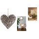 thumbnail image 1 of Set 3 Corazon Mimbre Colgante Adorno Moderno Nordico Lau, 1 of 3