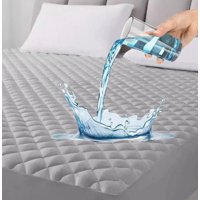 Atlas - Cubrecolchón Impermeable Gris