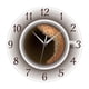 thumbnail image 1 of Reloj De Pared Moderno Acrílico Redondo Café 30cm, 1 of 3