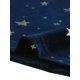 thumbnail image 5 of INSPIRE CHIC Vestido de Halloween de terciopelo para mujer con escote cuadrado, mangas abullonadas de malla, estampado de estrellas, vestido de fiesta, azul profundo S, 5 of 6