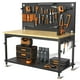 thumbnail image 1 of Banco de Trabajo Cammoo 48" Altura Ajustable 2000 kg con Estante, 1 of 3