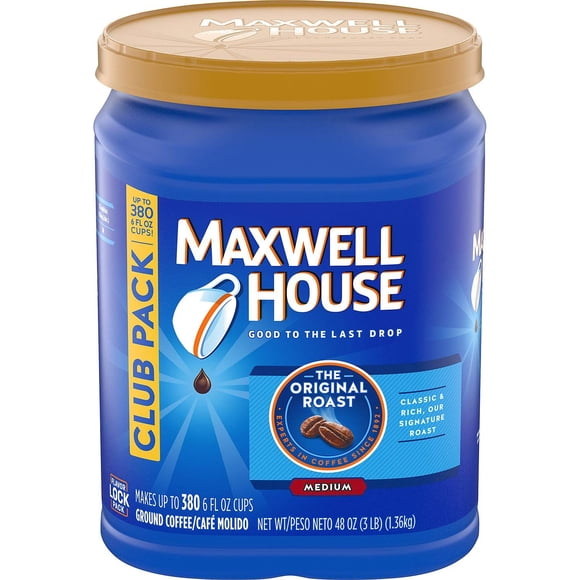 Café molido Evaxo Maxwell House Tostado Original 1360 g