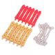 thumbnail image 4 of 12x Abrazaderas de rizador de pelo Hairdreser Perm Rods Herramienta de peinado para el cabello Herramienta de bricolaje 7 x 1.3cm, 4 of 5