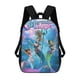 thumbnail image 1 of Magia de Sirenas-theme Backpack, Campus style schoolbag Bookbag with Adjustable Shoulder Straps And Large Zip Compartment, Unisex Travel Bags., 1 of 6