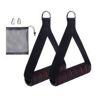 Magideal - 2X Mangos De Ejercicio, Mango De Banda De Resistencia, Solo Accesorios De Agarre Antideslizantes Para Poleas De Máquina De Cable, Pilates, Tirar Hacia