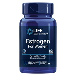 Suplemento De Estrógeno Life Extension Para Mujeres Con Isoflavo De Soja