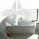 thumbnail image 2 of 2pcs Shower Splash Guard, Self-Adhesive Transparent Stone Pattern Shower Corner Water Guard, Tub Splash Guards To Keep Water In Shower, Acrylic Clear Bath Splash Guard For Bathtub, 2 of 4