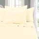 thumbnail image 1 of Juego de sábanas Elegant Comfort, 6 piezas, 1500 hilos, California King Ivory, 1 of 9