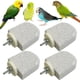 thumbnail image 1 of 4 Pcs Bird Perch Stands Parrot Calcium Perch Beak Grinding Stone Foot Claws Trimmer Parakeet Platform Parrot Chewing Toys For Small Medium Cockatiel (small), 1 of 3