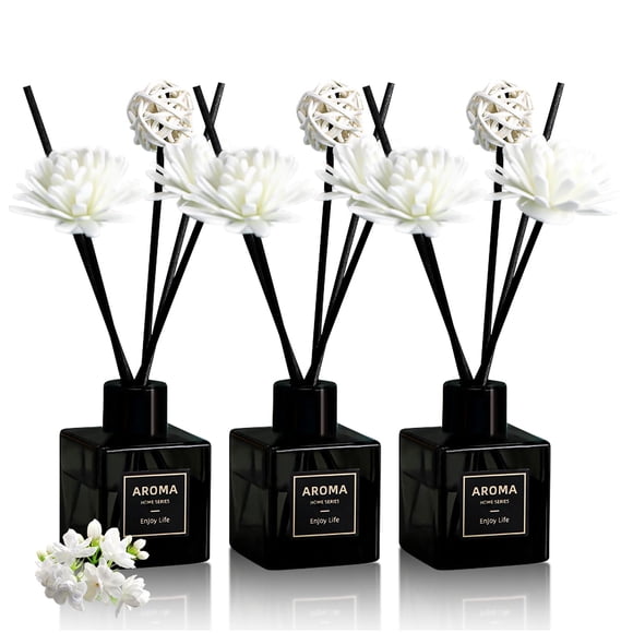 Difusor de Varillas Pierides Pack de 3 - 150 ml - Fragancia de Jazmín