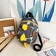 thumbnail image 1 of Children's Boys Girls Casual Canvas Backpack Kids Anti-lost School Bag Dinosaur Print Casual Backpack, 1 of 3