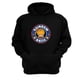thumbnail image 1 of Polerón Canguro Rainbown Brite Negro Talla L Unisex, 1 of 2