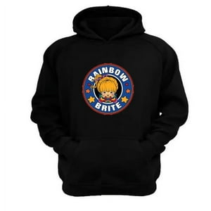 Genérico - Polerón Canguro Rainbown Brite Negro Talla Xl Unisex