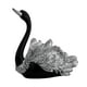 thumbnail image 2 of Estatua De Cisne Negro Escritorio Hecho A Mano Pieza De Arte De Resina Exquisito Adorno De Cisne Estilo B, 2 of 3