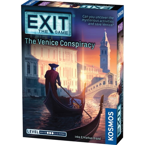 Juego de mesa Thames & Kosmos EXIT: El juego La conspiración de Venecia