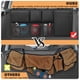 thumbnail image 4 of Organizador para maletero de coche, FINPAC, asiento trasero, jeeps, SUV, furgonetas, 4 of 7