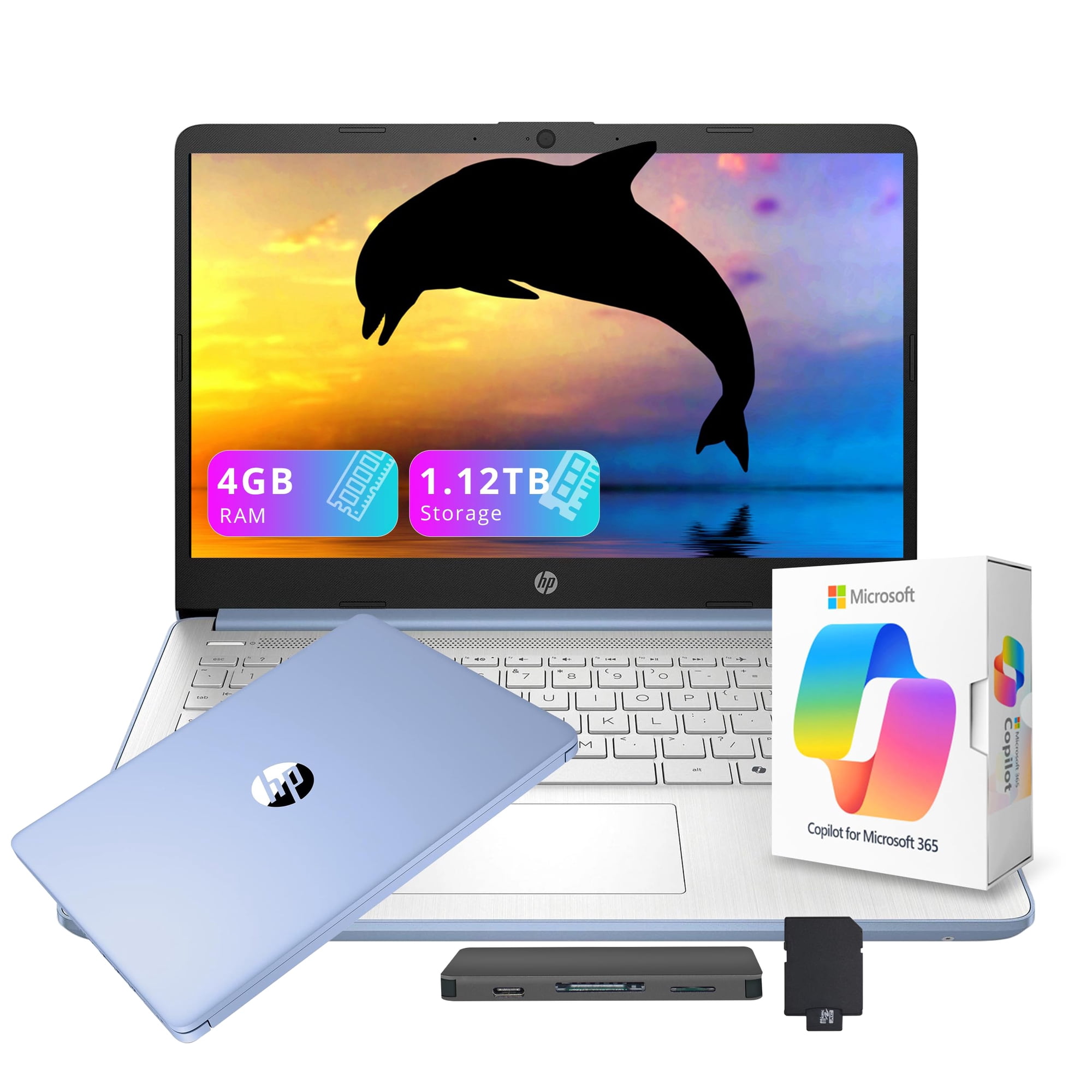 Laptop Hp 14" Hd Intel N150 4gb Ram 1.12tb Wi-fi 6