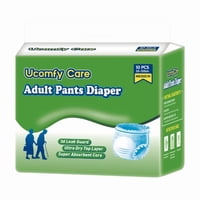 Pañales Adultos Pants Tipo Calzón Ucomfy Care Talla M - 10Un