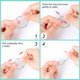 thumbnail image 4 of Ofertas Únicas 10 Piezas Anillos De Enlace De Documentos De Carpeta De Oficina 1 5 Diámetro, 4 of 7