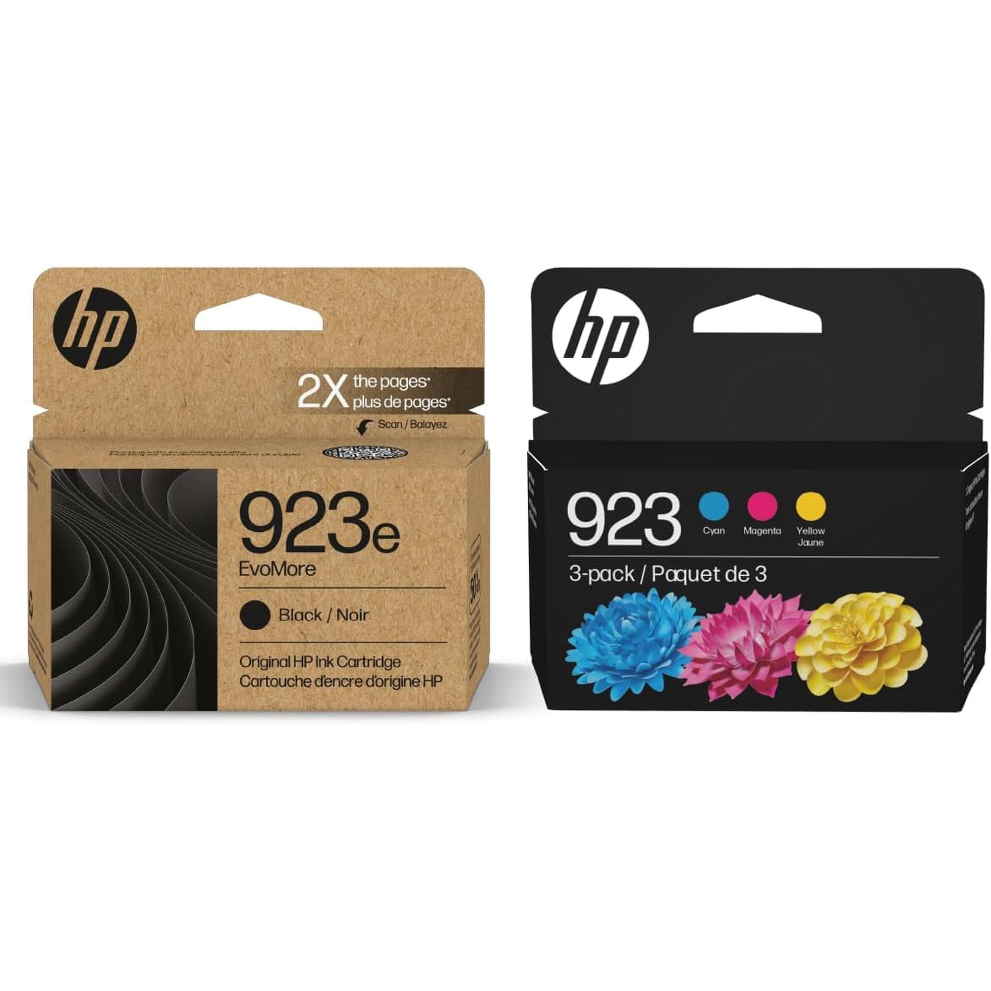 Cartuchos De Tinta Hp Original 923e Evomore Negro/923 Tricolor