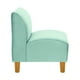thumbnail image 3 of Poltrona Soft 1C Felpa 04 Verde Agua, 3 of 4