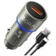 thumbnail image 1 of Cargador Para Auto Celular Carga Rápida 18w Con Cable Tipo C 3a Compatible Con Samsung Motorola Oppo Huawei Xiaomi 1hora Gar116, 1 of 5