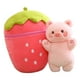 thumbnail image 1 of Linda Muñeca De Peluche De Fresa, Almohada De Felpa De Fresa Para Niños Del Día De San Valentín, 1 of 3
