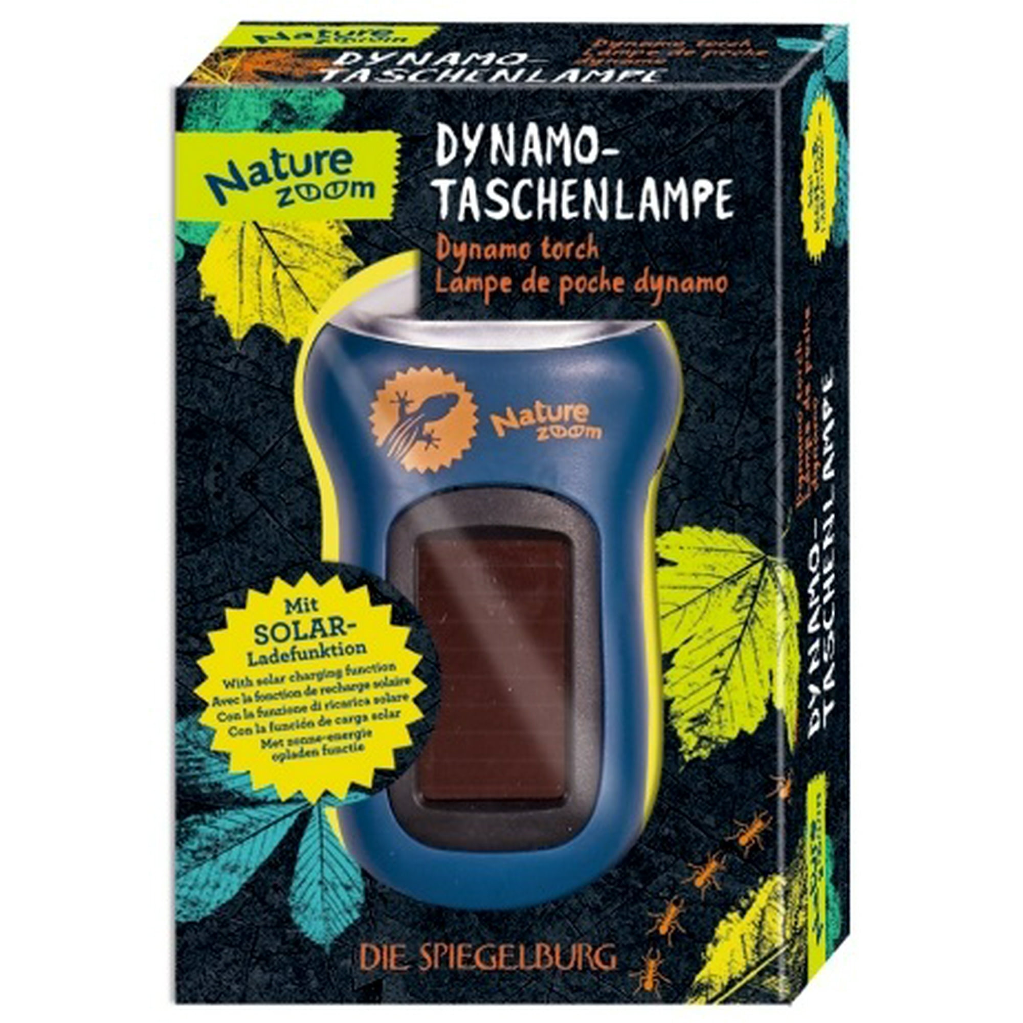 Tienda Lillifee - Linterna Dynamo Con Celda Solar Y Manivela De Nature Zoom