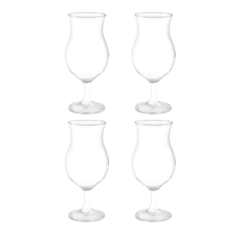 Display 4 Copas Cerveceras Premium Praga 442Cc Cristar Beer