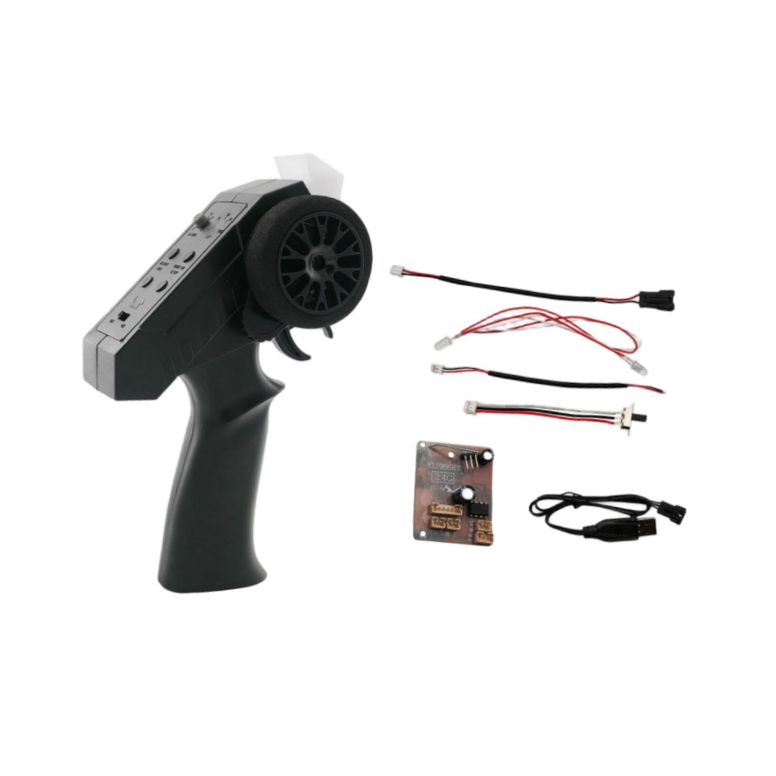 Magideal - Kit De Actualización De Control Remoto Para Coche Rc, Fácil De Instalar, Modificación Robusta Con Cable De Carga Para Mn78 B16 B24 B36 Mn90 Mn99s Craw