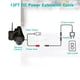 thumbnail image 5 of Cable de extensión de alimentación DC, 13 pies, 12 V, 5,5 mm x 2,1 mm, CCTV SCOVEE, 5 of 6