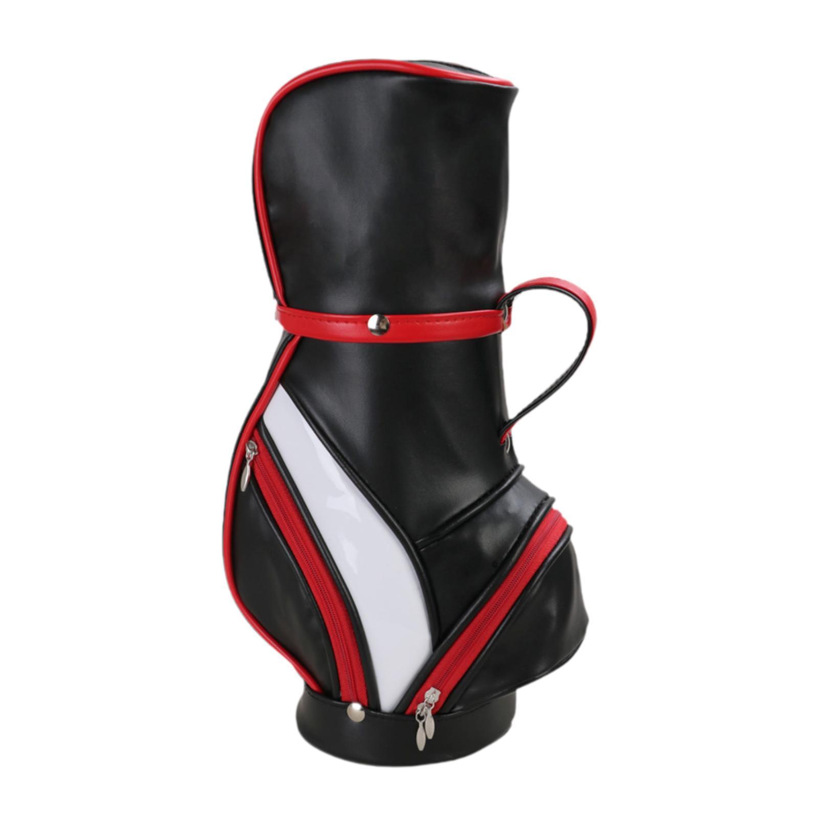 Magideal - Bolsa De Cerveza De Golf, Bolsa De Transporte Para Bebidas, Bolsa De Almacenamiento De Cerveza Portátil De Pu Ligera Y Práctica, Portador De Cerveza D Rojo