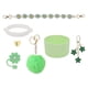 thumbnail image 5 of Juego De Accesorios Para Tazas, Bonitos Llaveros Con Dijes Para Actividades Al Aire Libre, Bolsos De Viaje, Color Verde, 5 of 5
