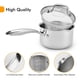 thumbnail image 3 of Olla Saucepan Cyrosa de Acero Inoxidable 2.5QT con Tapa Colador, 3 of 7