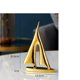 thumbnail image 3 of Figura Decorativa Velero Dorado, 3 of 3