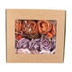 thumbnail image 5 of Juego De Caja Combinada De Flores Artificiales Fácil De Operar Para Decoración De Fiesta De Ducha Naranja Púrpura Rosa, 5 of 5