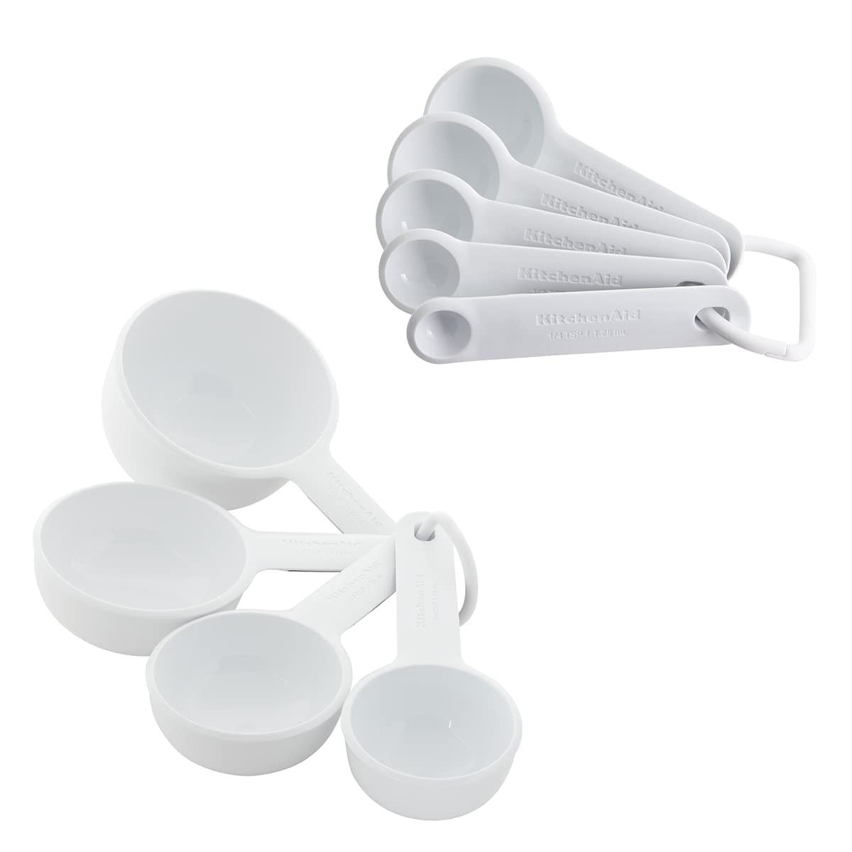 Juego De Tazas Y Cucharas Medidoras Kitchenaid Universal De 9 Piezas