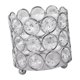 thumbnail image 1 of Portavelas Portátil Para Brochas De Maquillaje De Cristal Para Decoración Del Hogar Del Dormitorio S Argent, 1 of 5