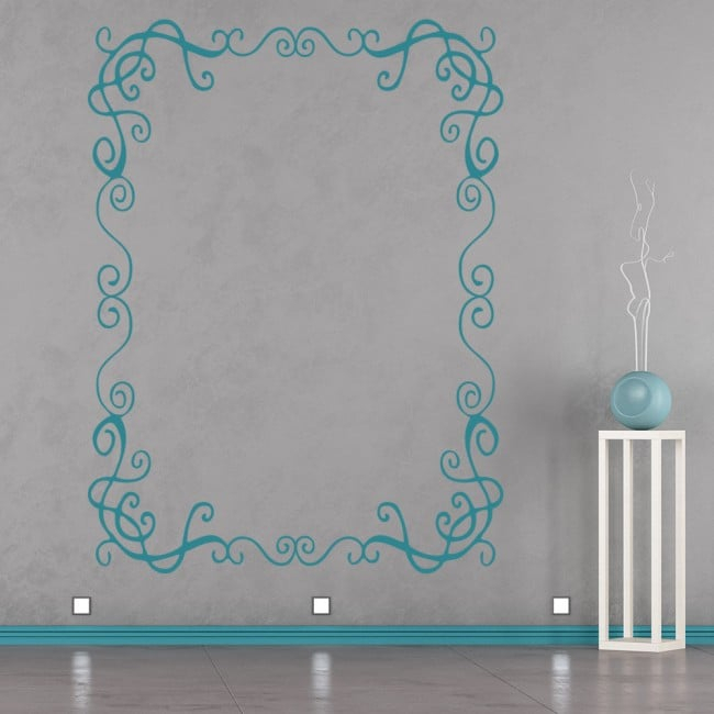 Rienda Libre Graphics - Decomural Swirl Picture Frame Ws-15581