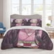 thumbnail image 1 of nezuko Bedding Sets Cartoon Duvet Cover Lightweight 3 Piece Bet Sets for Kids Boys Girls, 1 of 5