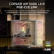 thumbnail image 2 of Funda para PC Corsair AIR 5400 LX-R RGB iCUE Link Blanca, 2 of 9