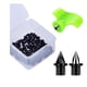 thumbnail image 4 of 50x Púas para zapatas de pista Púas de repuesto para zapatillas de atletismo Púas para correr en pista y campo fáciles de instalar para entrenamiento Negro, 4 of 5