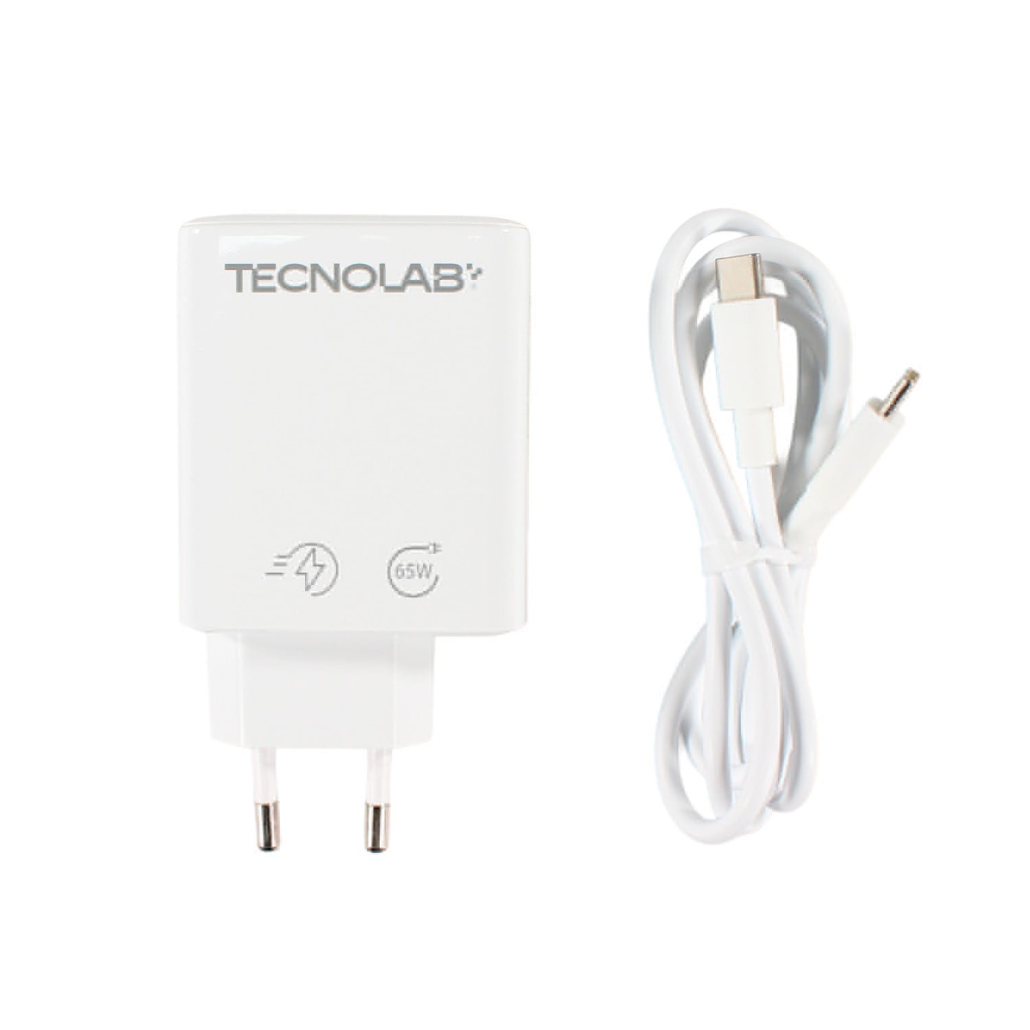 Cargador Ultra Rápido 65w Qc 3.0 Usb-c A C Tl716 Tecnolab