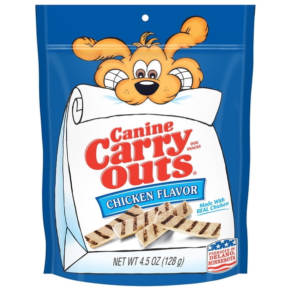 Premios Para Perro Canine Carry Outs Sabor Pollo 128g Blandos