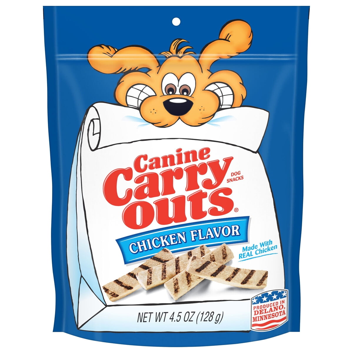 Premios para perro Canine Carry Outs sabor pollo 128 g blandos