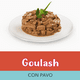 thumbnail image 2 of Pack alimento húmedo para gato FANCY FEAST® Goulash con Pavo 15x85g, 2 of 4