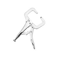 Ioensy - Alicates De Abrazadera C De Bloqueo, Herramienta Manual De Mantenimiento De Electricista De Construcción, Abrazadera Facial, Cabezal Fijo